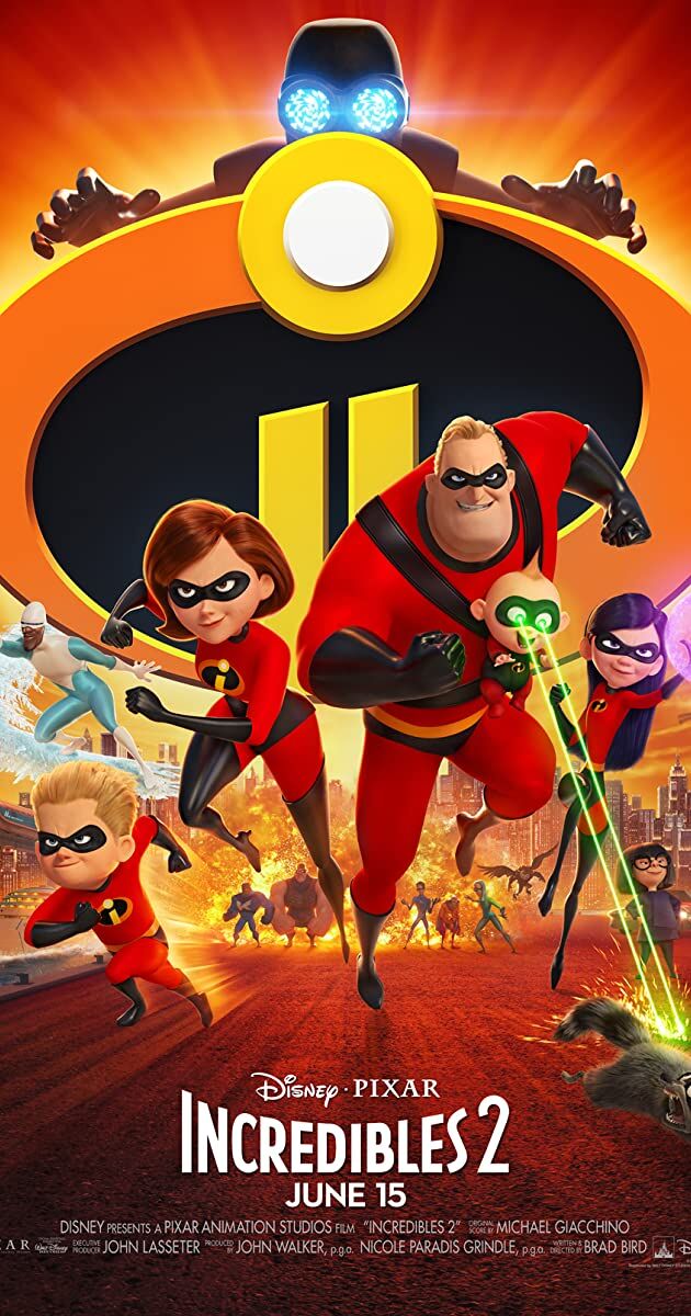 incredibles 2 poster